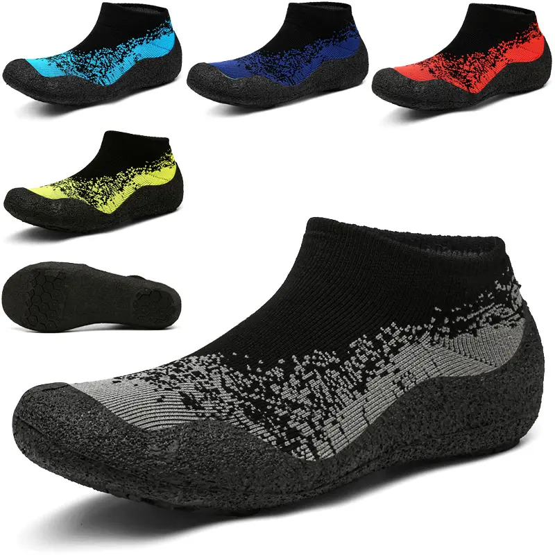 Chaussures de sport de plein air, chaussettes de plage antidérapantes à séchage rapide, chaussures de course Ultra portables pour femmes et hommes