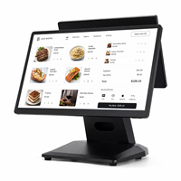 Sistema POS con Pantalla Táctil para Escritorio, Windows 10/11, con Pantalla para el Cliente y Terminal de Pedidos sin Efectivo para Panadería/Cafetería