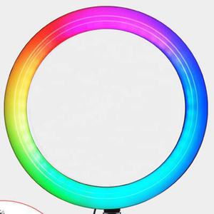 22 pulgadas transmisión en vivo RGB anillo <span class=keywords><strong>de</strong></span> luz fotografía Video <span class=keywords><strong>estudio</strong></span> película Smartphone bonita foto Selfie LED anillo círculo lámpara - Product Image 3