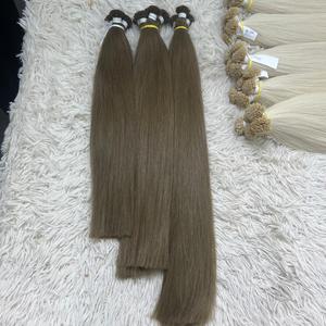 100% vierge et Remy cheveux vietnamiens kératine de haute qualité pointe plate cheveux raides naturels d'un donneur au Vietnam - Product Image 3