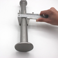 Ancre de levage en béton préfabriqué HDG 2,5T, ancre de levage rapide, ancre de levage de pied, ancre de levage de pied, fournitures de construction, Chine