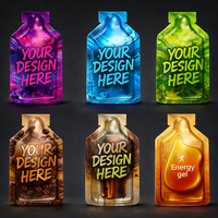 Pochettes à bec verseur biodégradables pour gel énergétique, personnalisées avec logo, pour la nutrition sportive – Fabrication chinoise