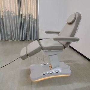 2026 Multi-functional Massage Beauty Bed <b>Reclining</b> Chair High-End Salon Bed PU Leather Stainless Steel Frame 3 Motor Electric - Product Image 5