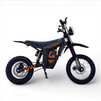 Moto électrique tout-terrain Kugoo Wish 01 SE pour adultes, kit de moto électrique tout-terrain