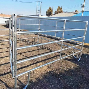 Clôtures métalliques en gros, panneaux de clôture pour <span class=keywords><strong>chevaux</strong></span> amovibles et économiques, clôture galvanisée de haute qualité - Product Image 4