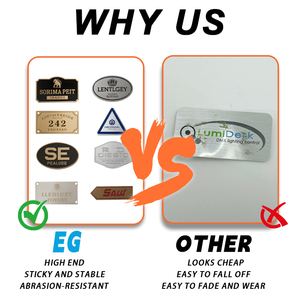 <span class=keywords><strong>Plaque</strong></span> de nom pour boîte <span class=keywords><strong>aux</strong></span> <span class=keywords><strong>lettres</strong></span>, en aluminium résistant <span class=keywords><strong>aux</strong></span> intempéries, produit personnalisé, <span class=keywords><strong>plaque</strong></span> signalétique en métal <span class=keywords><strong>avec</strong></span> numéros réfléchissants - Product Image 3