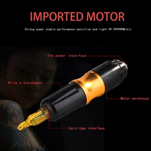 Pistola professionale del <span class=keywords><strong>tatuaggio</strong></span> di alluminio dello spazio rotante del motore importato per il <span class=keywords><strong>tatuaggio</strong></span> della macchina della penna del <span class=keywords><strong>tatuaggio</strong></span> di buona qualità di vendite calde - Product Image 3
