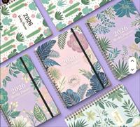 Carnets personnalisés à spirale A4/A5 avec couverture dorée, 50 feuilles, pour entreprise, collection 2026-2027