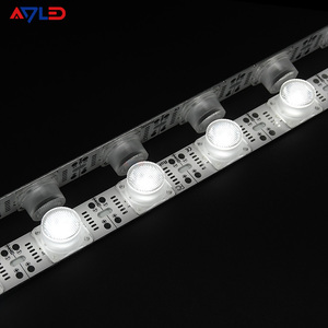 แถบไฟ LED แบบกระแสคงที่ Edgelit SMD3030 12V 28 หลอด LED 45*15 มุมมองด้านข้าง 28.8W แถบไฟ LED แบบเส้นตรงสำหรับกล่องไฟผ้า - Product Image 5