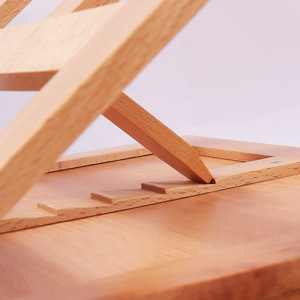 FOSKA Boîte de rangement multifonctionnelle en bois de hêtre massif avec 1 tiroir pour les étudiants en art et les débutants - Product Image 3