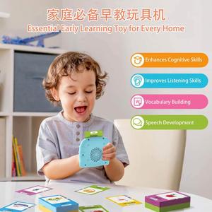 Mini Flash Cards Language <b>Learning</b> <b>Machine</b> Educational Toy Battery Operated Plastic for Toddlers Kids - Product Image 6