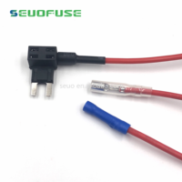 Porte-fusible de voiture 12V pour circuit additionnel, mini-prises de fusibles ATO ATC ATM APM, support de fusible avec isolation transparente