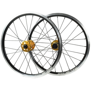 Roues de vélo en alliage BOBY 6061-T6 de 20 pouces, 406 20*1-3/8, frein à disque à 6 goujons, 6 griffes, 4 roulements, frein en V, avant/arrière - Product Image 4