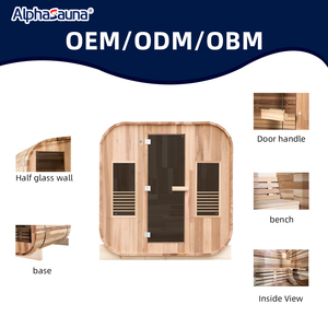 Tradition Bois De Cèdre Maison Jardin <span class=keywords><strong>Sauna</strong></span> Personnalisé Grande Taille Garten <span class=keywords><strong>Sauna</strong></span> Humide Extérieur Salles pour L'extérieur - Product Image 2