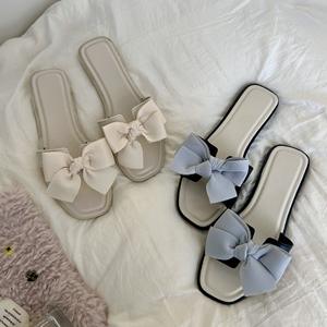 Fashionable Versatile Soft <b>Soled</b> Beach Shoes For Outerwear Paired With Casual Flat Slippers For Women - Product Image 2