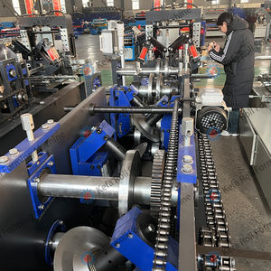 Hot bán CZ <span class=keywords><strong>purling</strong></span> cuộn tạo thành máy tự động <span class=keywords><strong>C</strong></span> <span class=keywords><strong>Z</strong></span> hai trong một xà gồ máy - Product Image 3