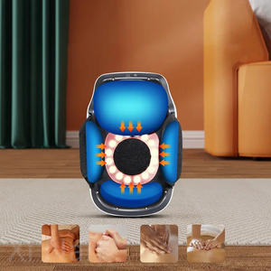 Intelligentes wiederauf lad bares kabelloses Knie massage gerät mit Heiz vibrations technologie zur Schmerz linderung - Product Image 2