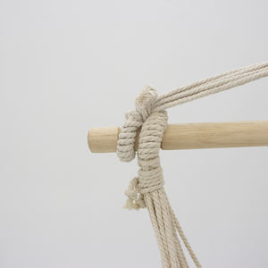 Hot Sell Hangende Schommelstoel Buiten Terras Tuin Schommel Stoel Met Franje En Twee Kussens Niet Standaard - Product Image 5