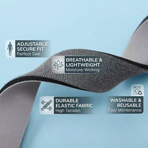 สายรัดศีรษะสำหรับหน้ากาก <span class=keywords><strong>CPAP</strong></span> แบบกำหนดเองจากโรงงาน (OEM) ได้รับการรับรองมาตรฐาน CE ระดับ Class I สายรัดแบบระบายอากาศได้สำหรับการรักษาภาวะหยุดหายใจขณะหลับ ขายส่งเกรดทางการแพทย์ - Product Image 3