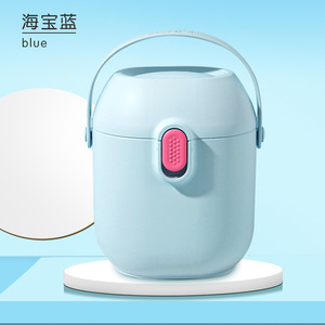 Portable Baby Formula Container Large Gourd Shaped Airtight Storage <b>Box</b> With Handle For Travel 0-12 Months Bpa Free Plastic - Product Image 3