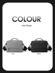 Wholesale Large Capacity Crossbody Bag Waterproof Multi-Pocket Nylon Shoulder Bag Business Sling Bag with Custom Logo for Men - Product Image 6