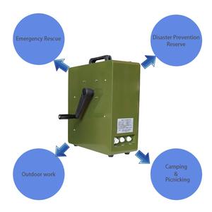 90L/H voiture voyage <span class=keywords><strong>Camping</strong></span> en plein air sauvetage d'urgence prévention des catastrophes réserve à manivelle Ter purificateur pas d'électricité - Product Image 3