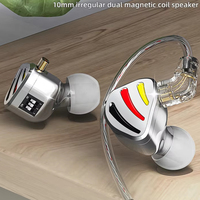 Écouteurs filaires de jeu Gamer 3,5 mm, stéréo HiFi, écouteurs sportifs, casque audio professionnel avec micro, étanche IPX5, câble 4N OFC
