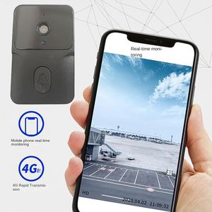 Sonnette vidéo intelligente M8 avec surveillance électronique de l'œil de chat, appel vidéo sans fil à distance par téléphone portable et sécurité domestique - Product Image 3