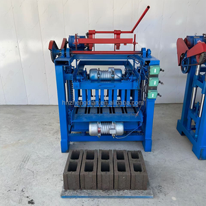 Machine à fabriquer des blocs QT4-35A, prix au Nigeria, machine manuelle à presser les briques, machine à briques <span class=keywords><strong>Hourdis</strong></span> - Product Image 1