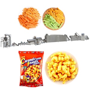 Línea de Producción de Alimentos Inflados a Pequeña Escala 100-150kg/h, Equipo de Procesamiento de Alimentos - Product Image 2