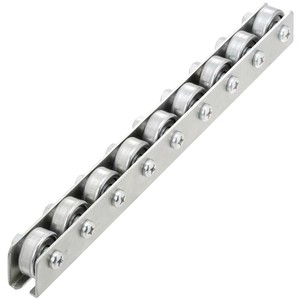 Sistema de Rieles de Flujo de Alta Resistencia, Rieles de Flujo de Acero Inoxidable Duraderos para Transportadores y Almacenamiento en Almacenes CRONY 19 20 21 22 23 24 25 - Product Image 1