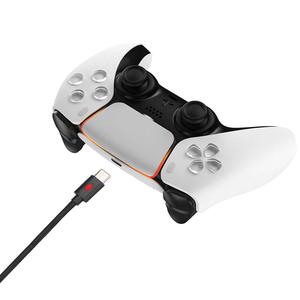 Cargador <span class=keywords><strong>USB</strong></span> tipo <span class=keywords><strong>C</strong></span> Original, <span class=keywords><strong>Cable</strong></span> de datos para interruptor para mando de PS5, PlayStation 5 con LED - Product Image 3