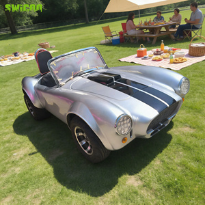 SWICOO Argent 1500w <span class=keywords><strong>Mini</strong></span> Voitures Vente à Chaud Électrique <span class=keywords><strong>Mini</strong></span> Cobra Classique Voiture de Course <span class=keywords><strong>Mini</strong></span> Hot Rod 2 Places Voiturette de <span class=keywords><strong>Golf</strong></span> à Vendre - Product Image 2