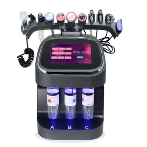 Multi Functional Black Oxygen Bubble Machine 10 in 1 Hydrotherapy Exfoliating Care Device Suitable for Beauty Salons and Salons - Product Image 1