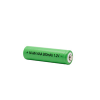 Batería Recargable Ni-MH AAA de 900 mAh y 1.2 V, Baterías NiMH de Alta Capacidad y Baja Autodescarga para Juguetes de Control Remoto y Ratones