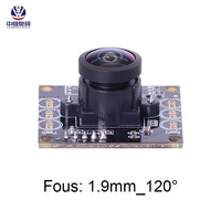 Mini módulo de cámara Usb OV9281 de 1MP con 1,9mm 120 grados HD USB controlador libre obturador global 120fps 210fps 1280*720 Sensor CMOS