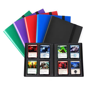 <span class=keywords><strong>Classeur</strong></span> de stockage de cartes à collectionner Album de sangle de 4 poches pour <span class=keywords><strong>Pokemon</strong></span> MTG YuGiOh TCG Collection de cartes de sport - Product Image 2
