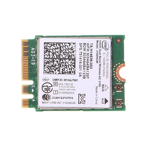 <span class=keywords><strong>Carte</strong></span> adaptateur Wi-Fi sans fil M.2 2400 Mbps double bande 802.11ax <span class=keywords><strong>Wifi</strong></span> <span class=keywords><strong>6</strong></span> AX200NGW avec BT 5.0 MU-MIMO - Product Image 2
