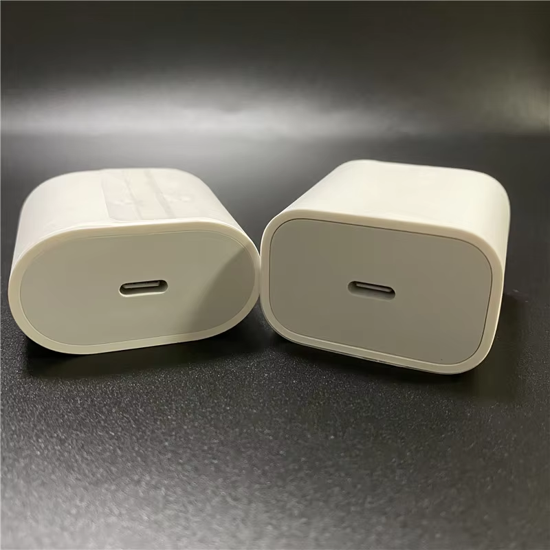 white 20w usb c plug