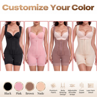 Vente en gros de Fajas Colombianas BBL, vêtements de compression post-chirurgie, gaine amincissante pour femmes, Moldeadoras Para Mujer