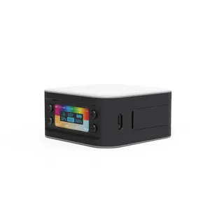 プライベートラベル両面磁気RGBビデオライトシェーピングアクセサリー放送照明キットグロープレミアムLEDストリーミングライト