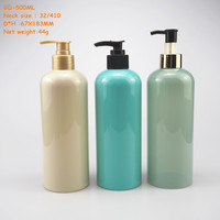 250ml 300ml 400ml 500ml Shampooing pour soins de la peau Crème solaire Bouteille de lotion en plastique