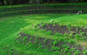 JNZ Moderne Simple à Installer Grille Herbe HDPE Extérieure <span class=keywords><strong>pour</strong></span> Passerelle et Parking Prix Usine - Product Image 6