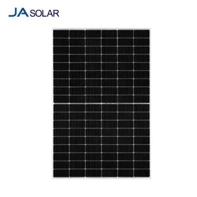 JA 계층 1 하프 컷 585w 590w 595w 600w 605w 610w 양방향 태양 전지판 이중 유리 태양 전지 패널 JAM78S30 585-610/GR