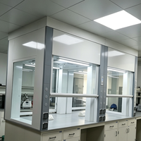Table de laboratoire avec hotte de ventilation intégrée, résistante aux acides et aux alcalis, pour les opérations en laboratoire