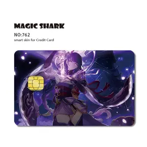 किंगरियल होलसेल रिमूवेबल वाटरप्रूफ DIY कस्टम मिश्रित प्यारा एनीमे एटीएम कार्ड स्किन स्टिकर - Product Image 6