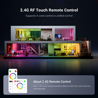 Контроллер LED-освещения SP53AE SPI RGB CCT IoT с управлением через приложение и голосом (Alexa/Google Home/Xiaoai/Xiaodu), синхронизация с музыкой, DC5V-24V, 5-канальный выход, гарантия 3 года