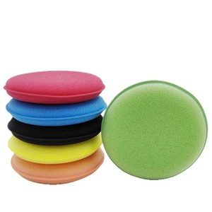 Esponja para lavado de coches Xibaite, herramienta de limpieza y pulido de alta densidad de 10 cm de diámetro para revestimiento cerámico de vehículos - Product Image 4
