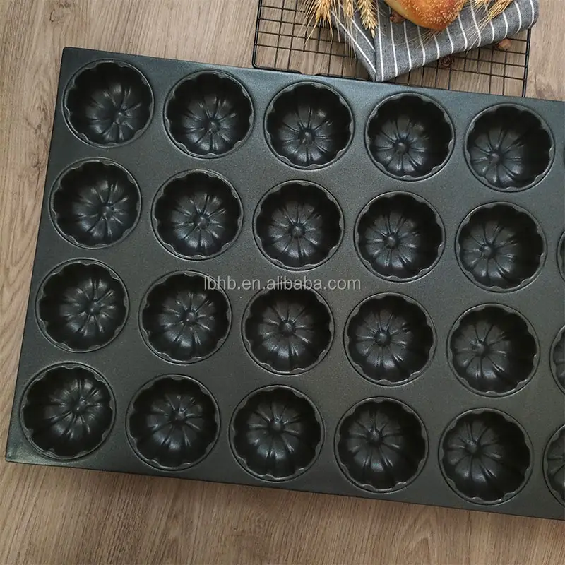 Herramientas de panadería al por mayor moldes de pastel de calabaza bandeja para hornear pasteles personalizada