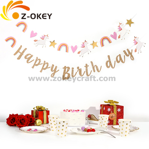Forniture per la bandiera di <span class=keywords><strong>compleanno</strong></span> del ragazzo o della ragazza - Product Image 2